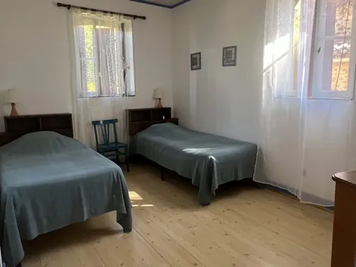 Une chambre à lits jumeaux des Lilas