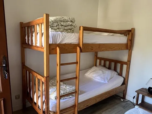 La chambre à lits superposés des Lilas